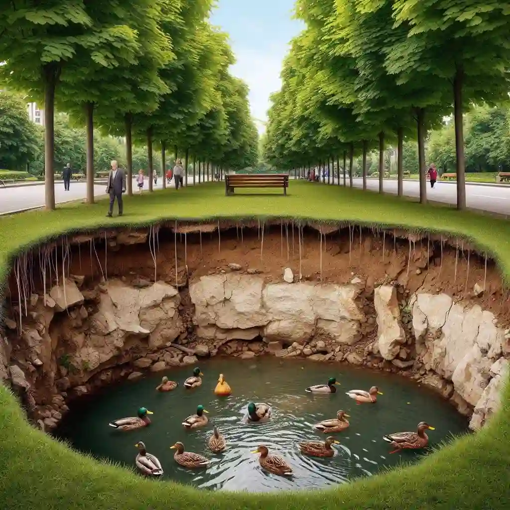 Unearthing the 11 Spiritual Meanings of Sinkholes