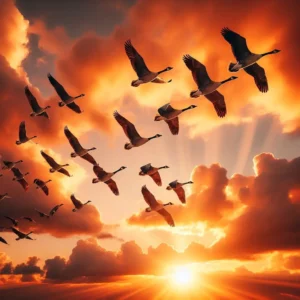 Read more about the article Spiritual Meanings of Geese Flying Over You: 14 Interpretations