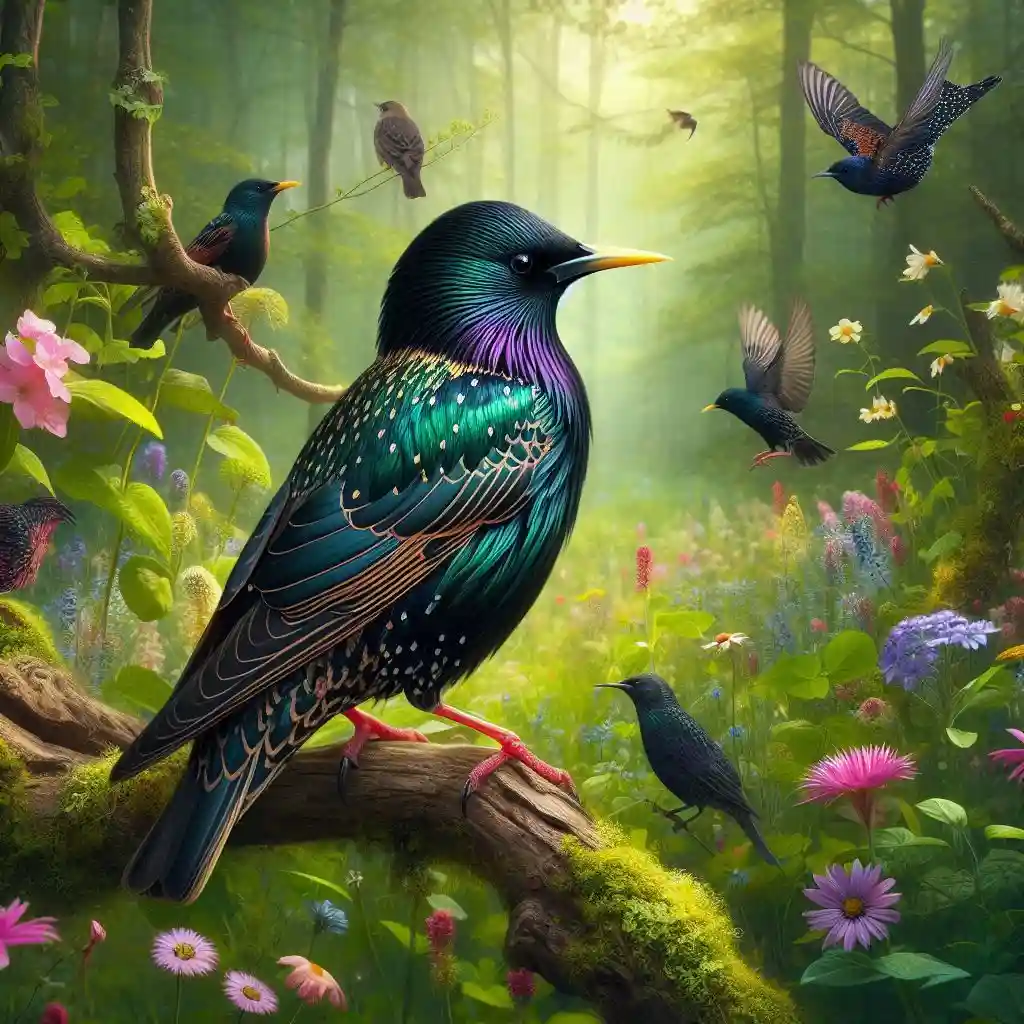 Spiritual Meanings & Symbolism of the European Starling