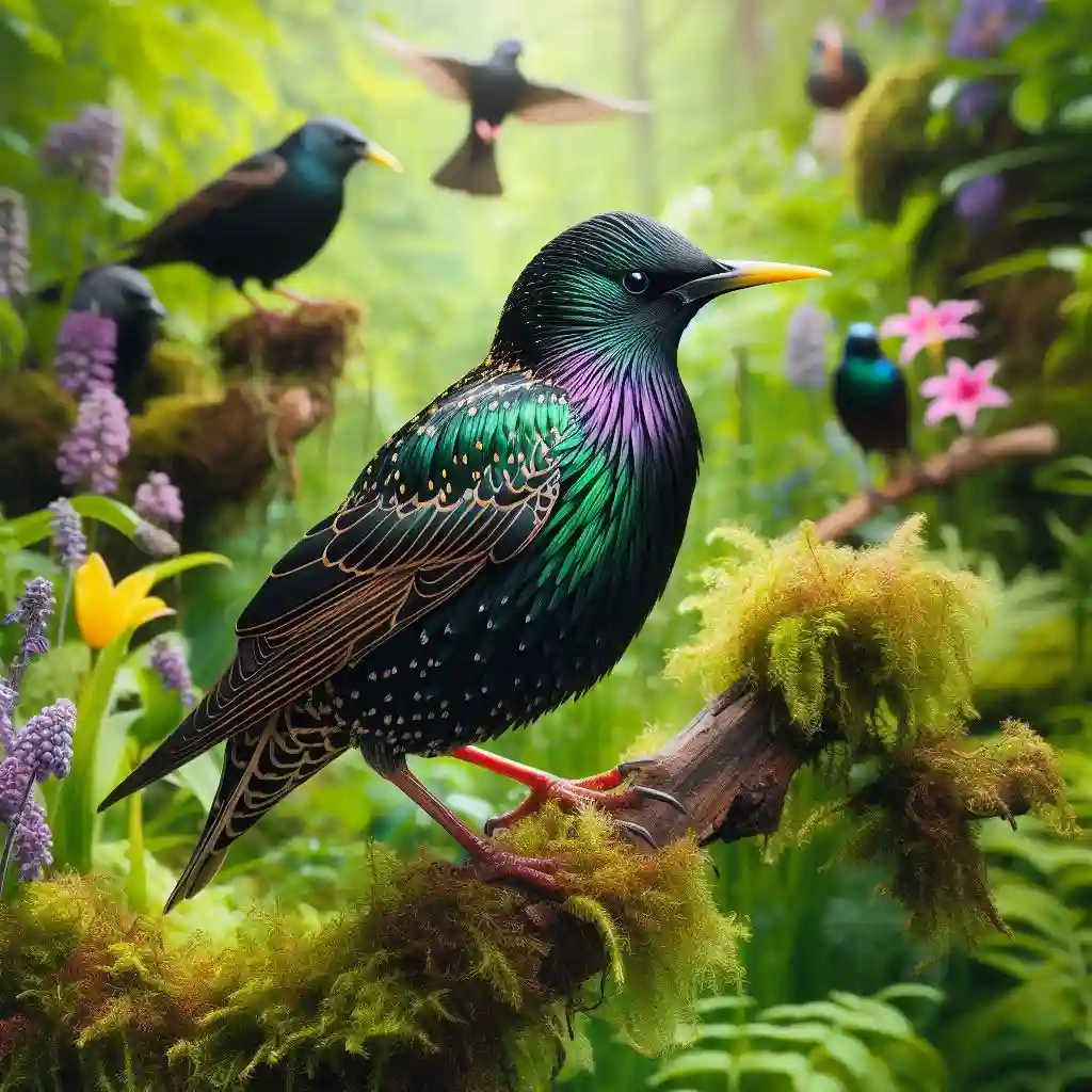 Spiritual Meanings & Symbolism of the European Starling