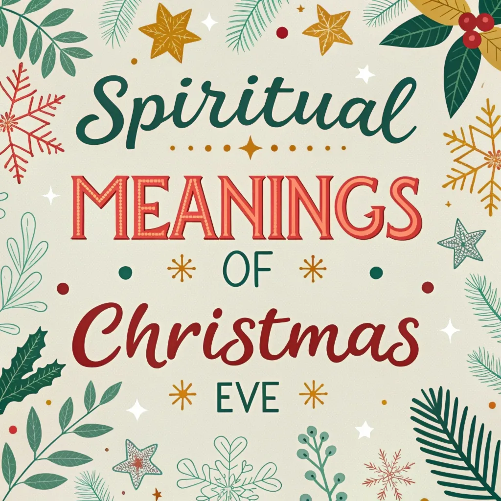 The Spiritual Meanings of Christmas Eve: Divine Symbolism