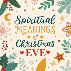 Read more about the article The Spiritual Meanings of Christmas Eve: Divine Symbolism