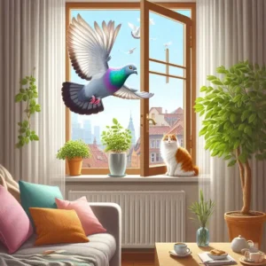 Read more about the article 7 Spiritual Meanings of Pigeon Coming Into House