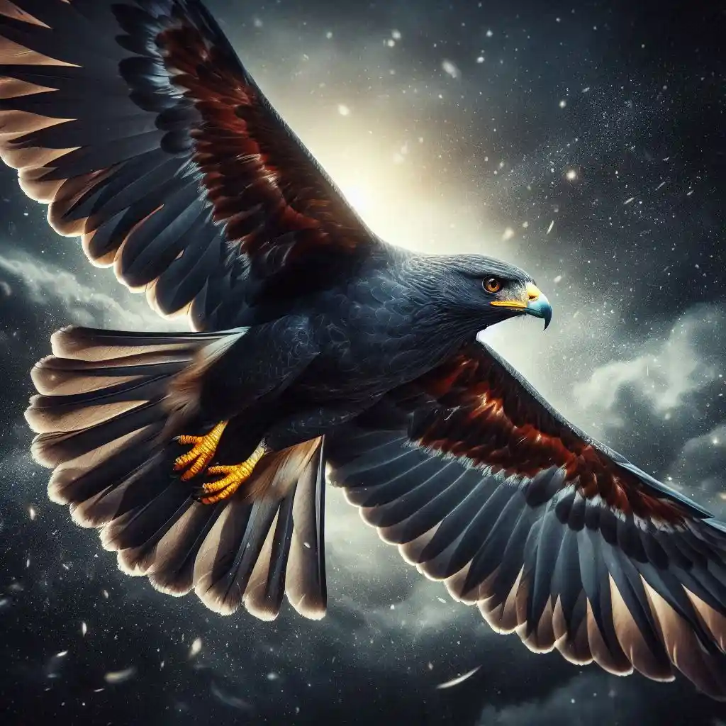 You are currently viewing The Spiritual Significance of the Black Hawk: The Guardian of the Skies