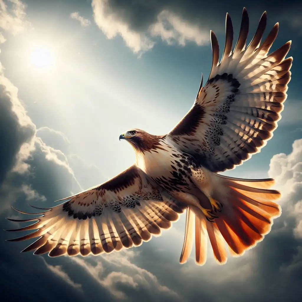 You are currently viewing 14 Spiritual Meanings of the Red Tail Hawk: A Bird of Vision and Intuition