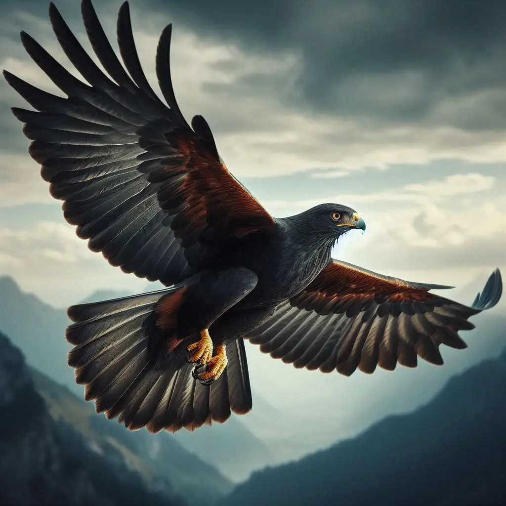 The Spiritual Significance of the Black Hawk: The Guardian of the Skies