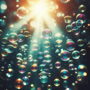 Read more about the article 12 Spiritual Meanings of Bubbles: The Spiritual Message of Lightness