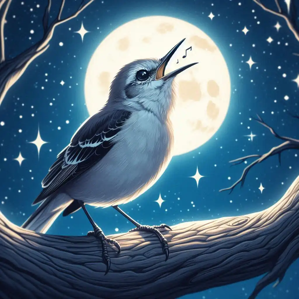 The Spiritual Significance of a Mockingbird Singing at Night: A Message of Hope