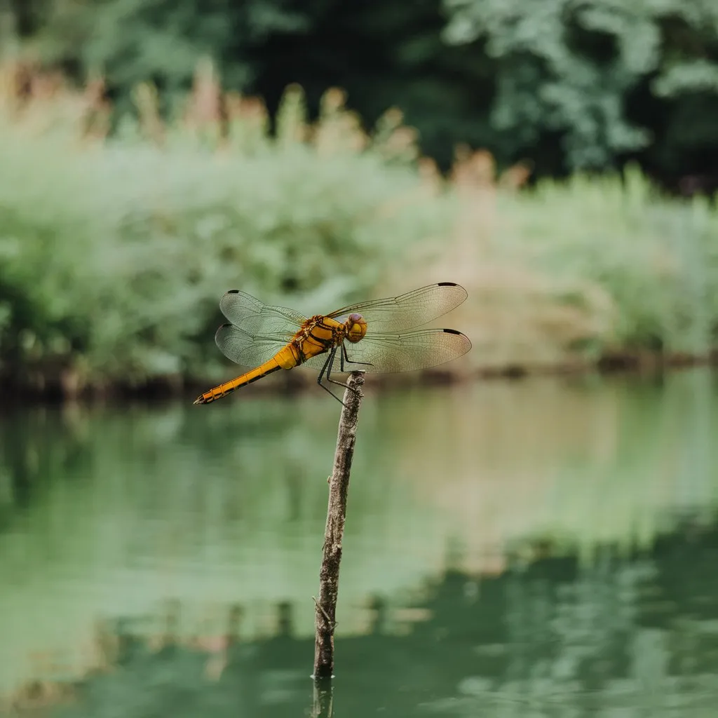 Spiritual Meanings of Orange Dragonfly: 13 Symbolisms