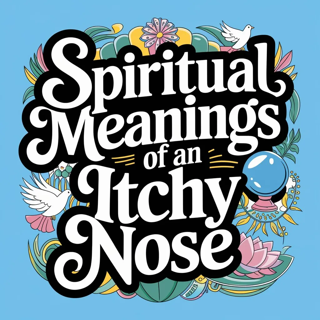 You are currently viewing 12 Spiritual Meanings of an Itchy Nose: A Sign of Good Luck or Bad Omen?