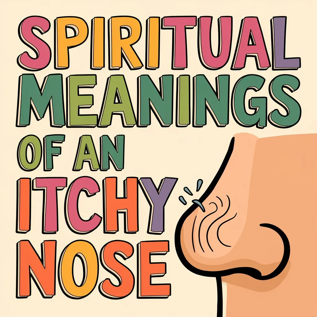 12 Spiritual Meanings of an Itchy Nose: A Sign of Good Luck or Bad Omen?