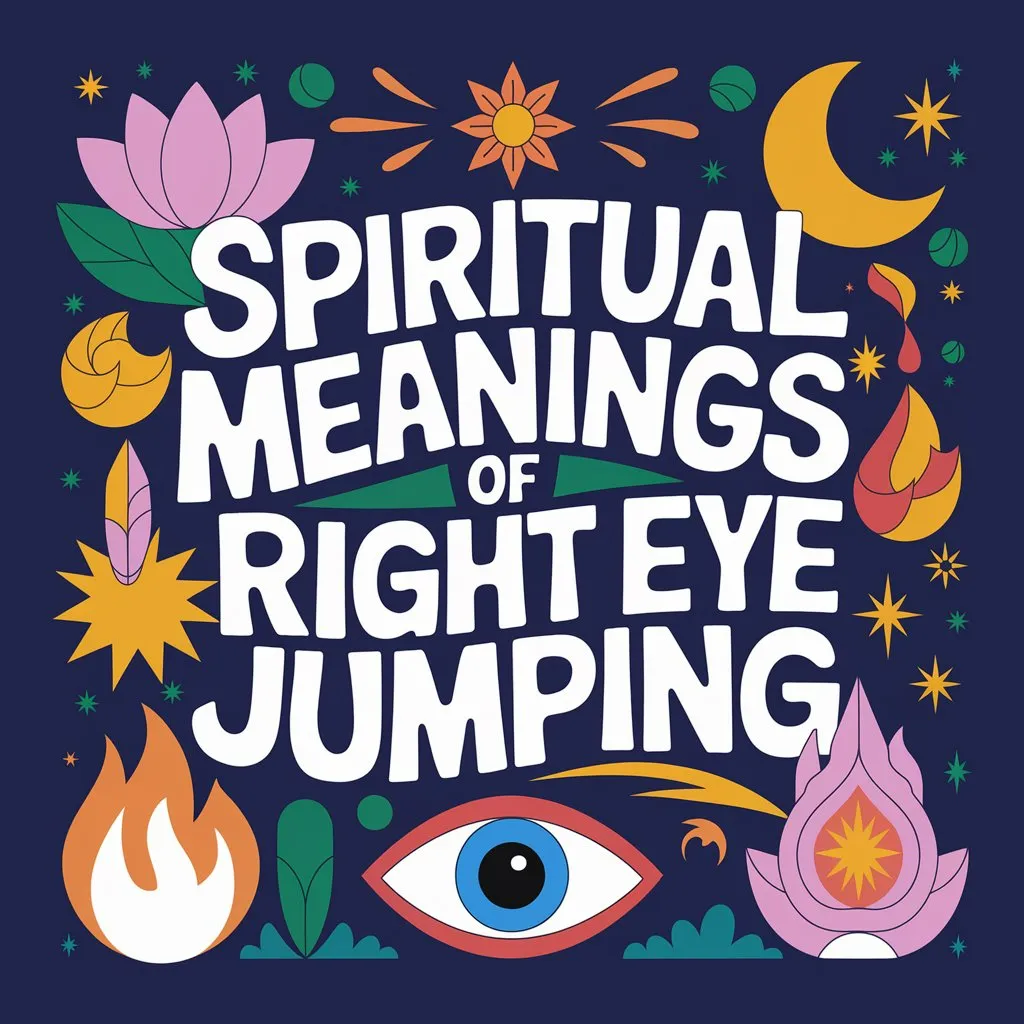 You are currently viewing 15 Spiritual Meanings of Right Eye Jumping: A Sign of Good Fortune or Warning?