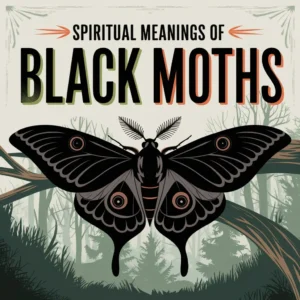 Read more about the article 14 Spiritual Meanings of Black Moths: Spiritual Insights Revealed