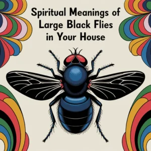 Read more about the article 10 Spiritual Meanings of Large Black Flies in Your House