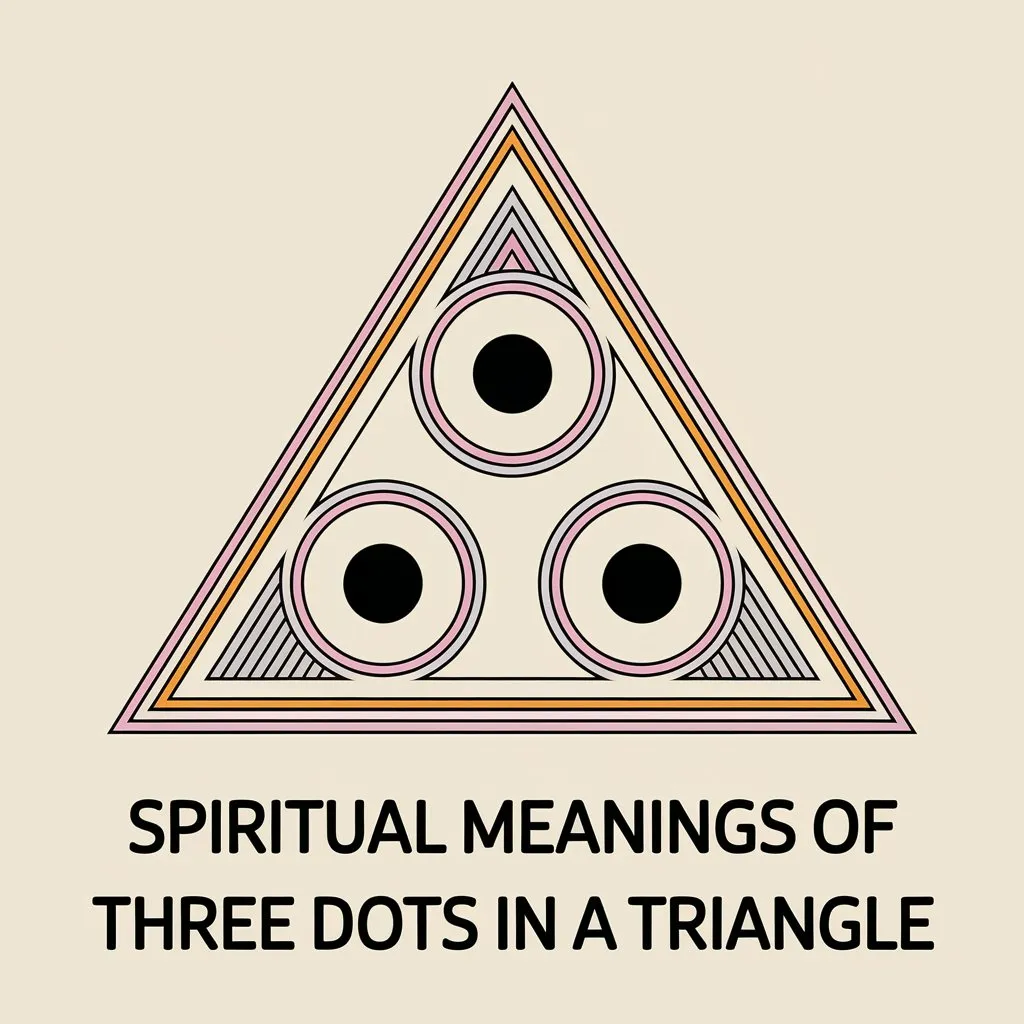 7 Spiritual Meanings Behind the Three Dots in a Triangle Symbol