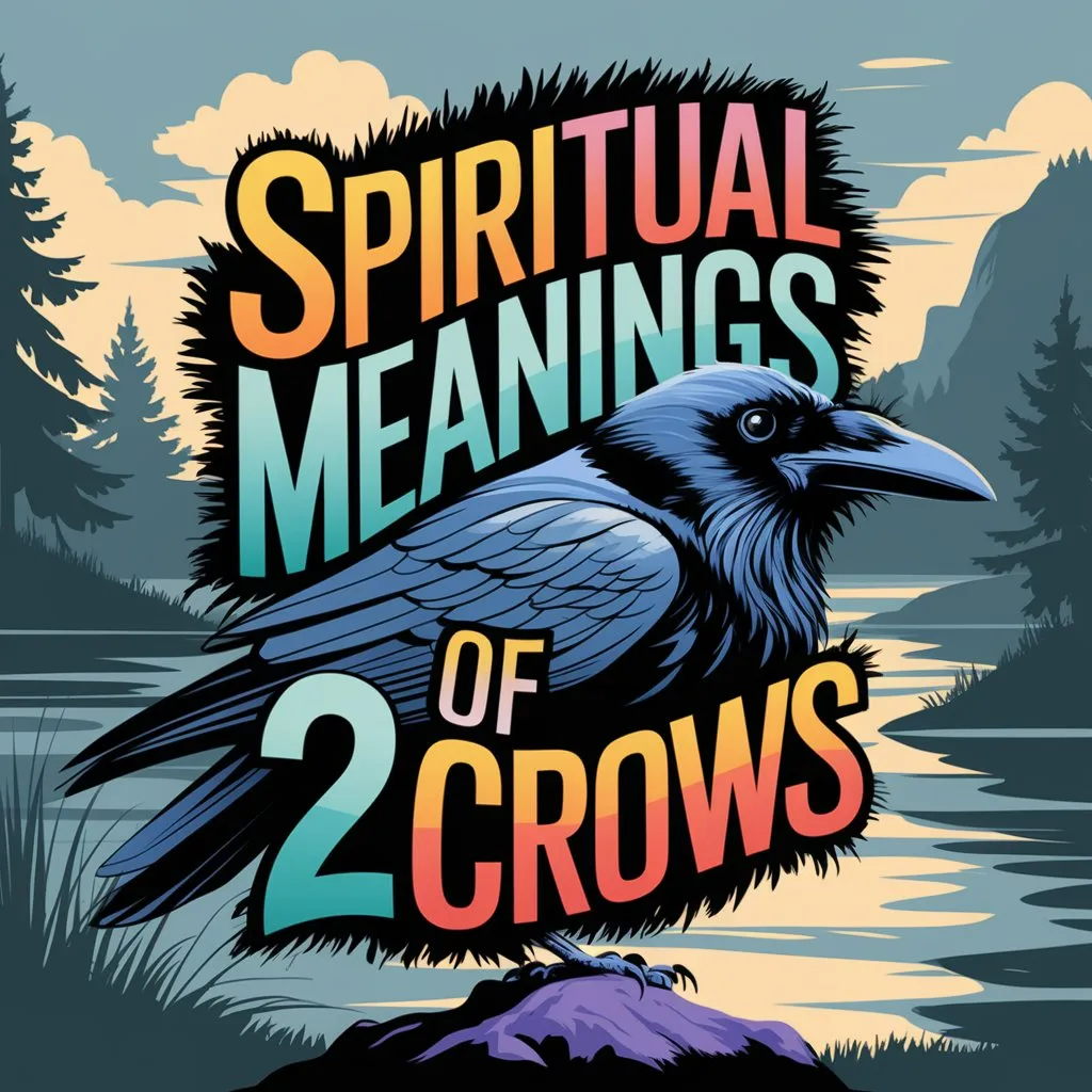 15 Spiritual Meanings of 2 Crows: a Message From the Universe