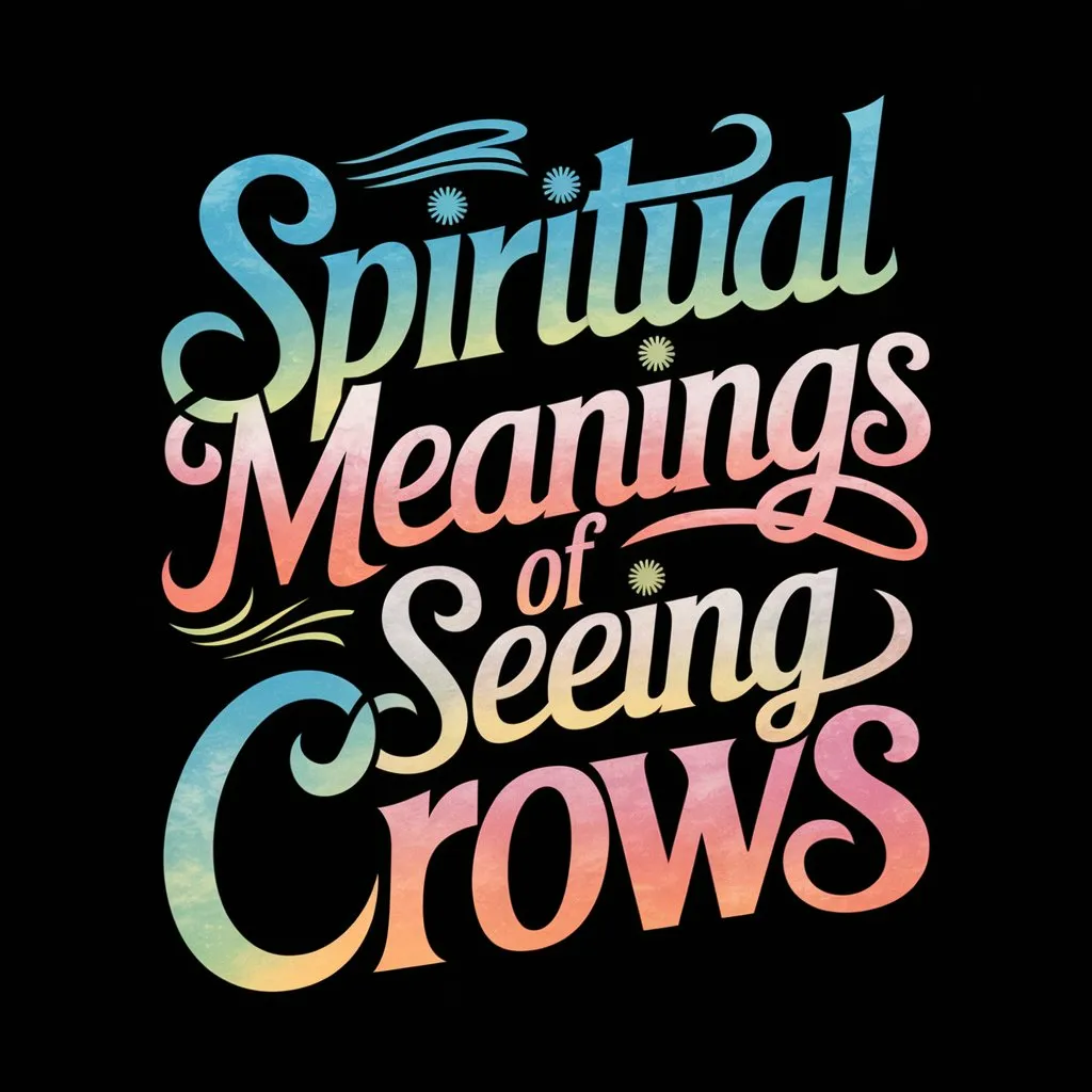 5 Spiritual Meanings of Seeing a Certain Number of Crows