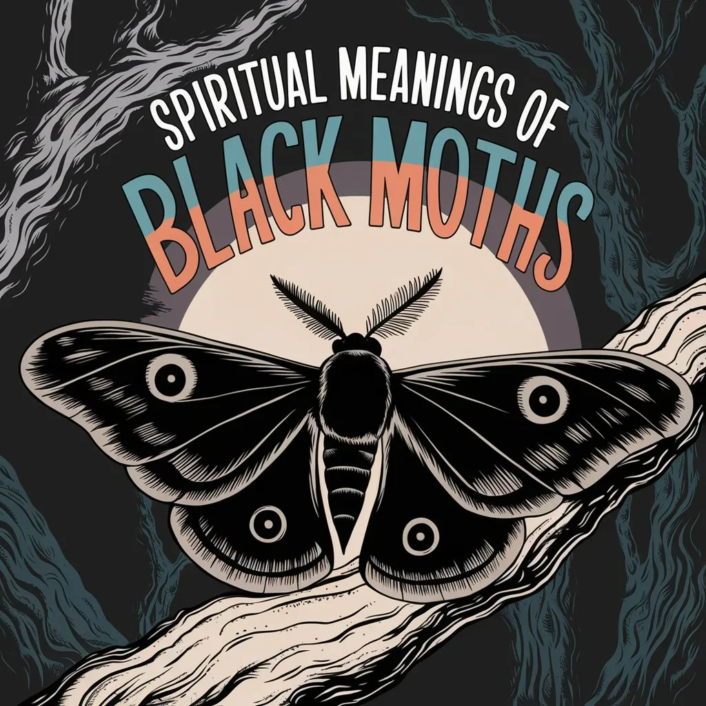 14 Spiritual Meanings of Black Moths: Spiritual Insights Revealed