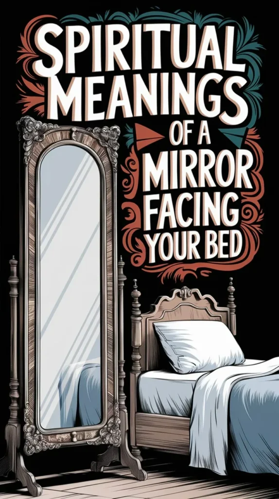 7 Spiritual Meanings of a Mirror Facing Your Bed & the Mysteries it Unlocks