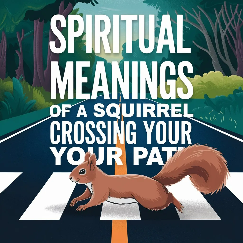 12 Spiritual Meanings of a Squirrel Crossing Your Path: A Sign of Abundance