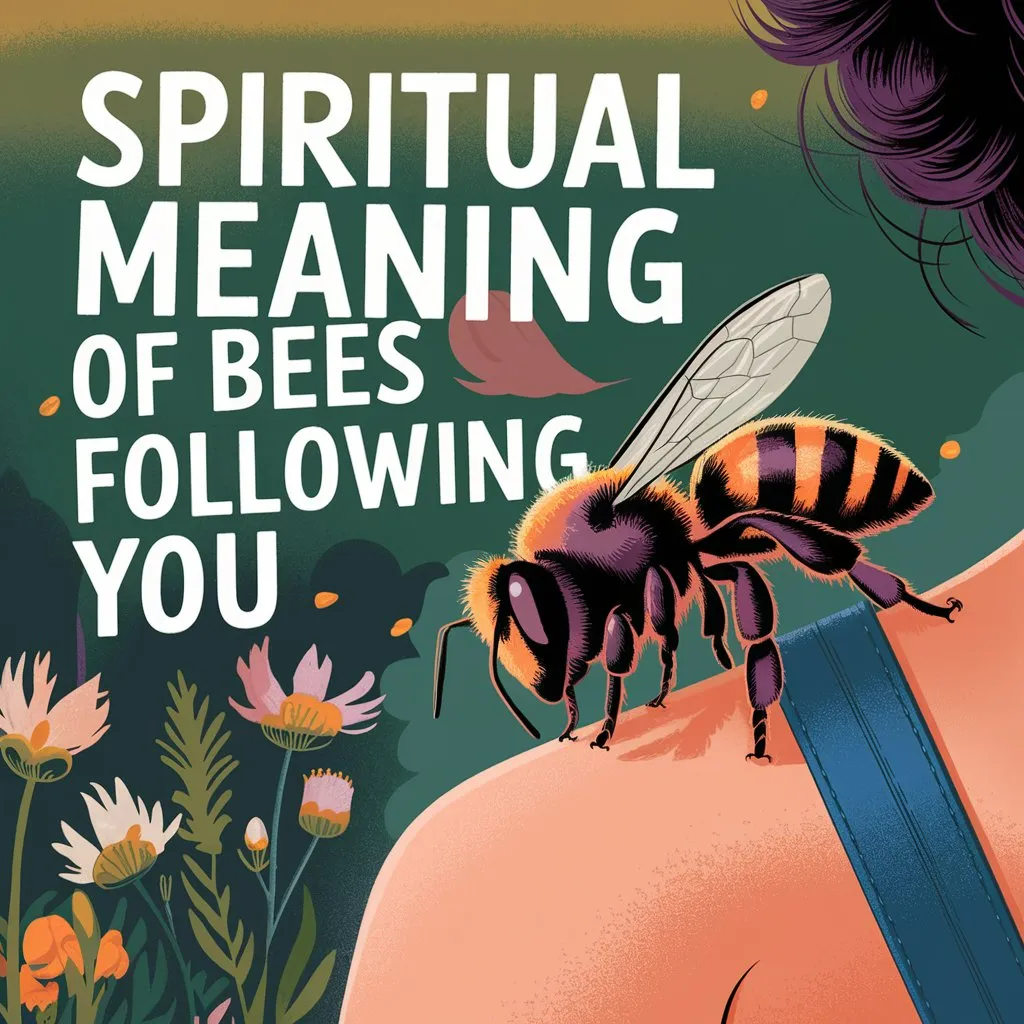 12 Spiritual Meaning of Bees Following You: Symbolism and Significance