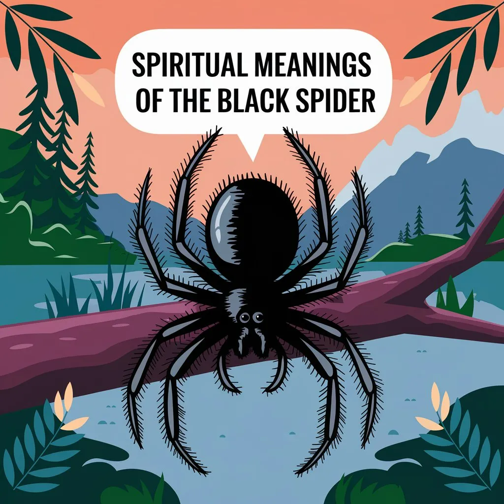 11 Spiritual Meanings of the Black Spider: Unraveling Mysteries