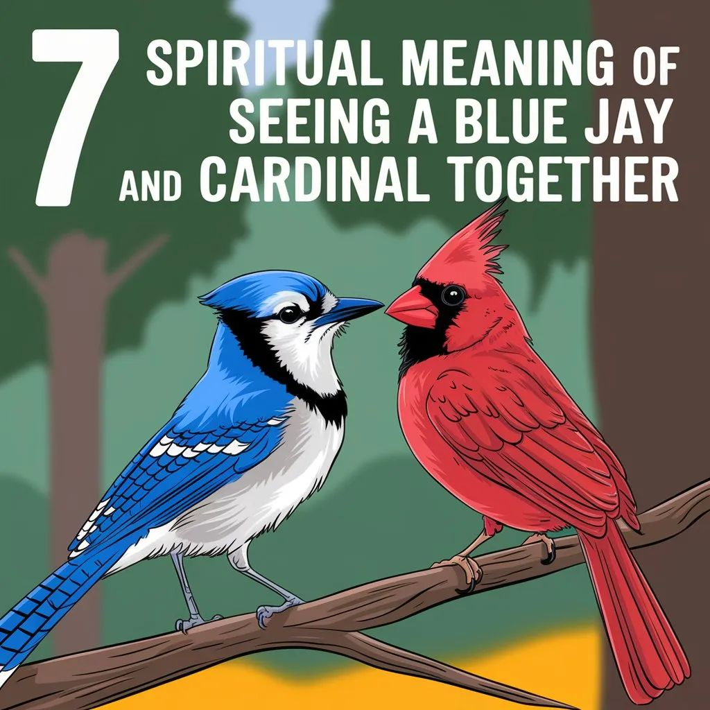 7 Spiritual Meaning of Seeing a Blue Jay and Cardinal Together