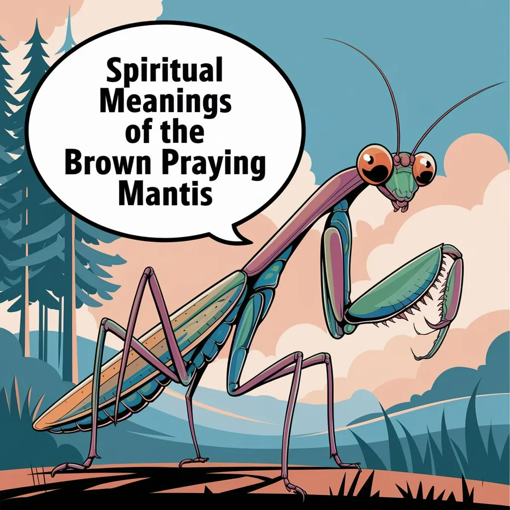 10 Powerful Spiritual Meanings of the Brown Praying Mantis