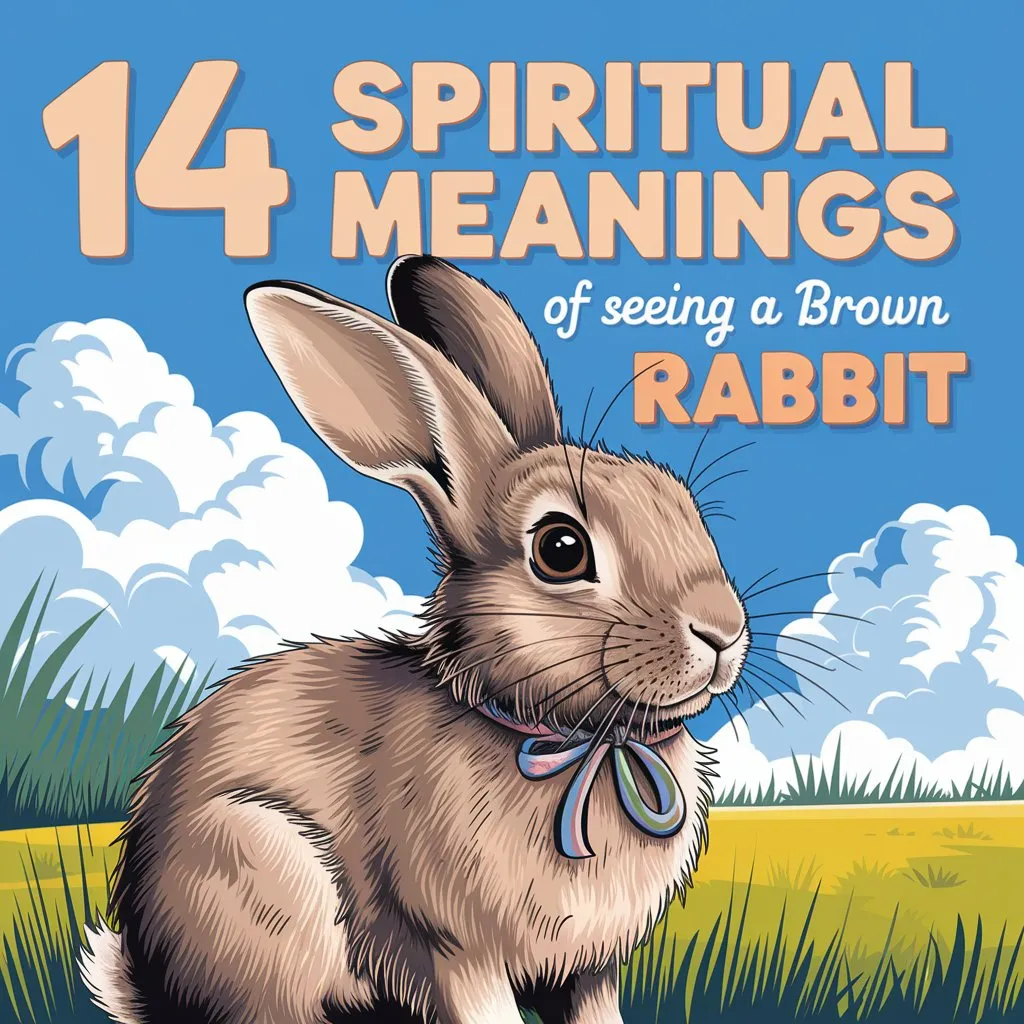 14 Spiritual Meanings of Seeing a Brown Rabbit Revealed