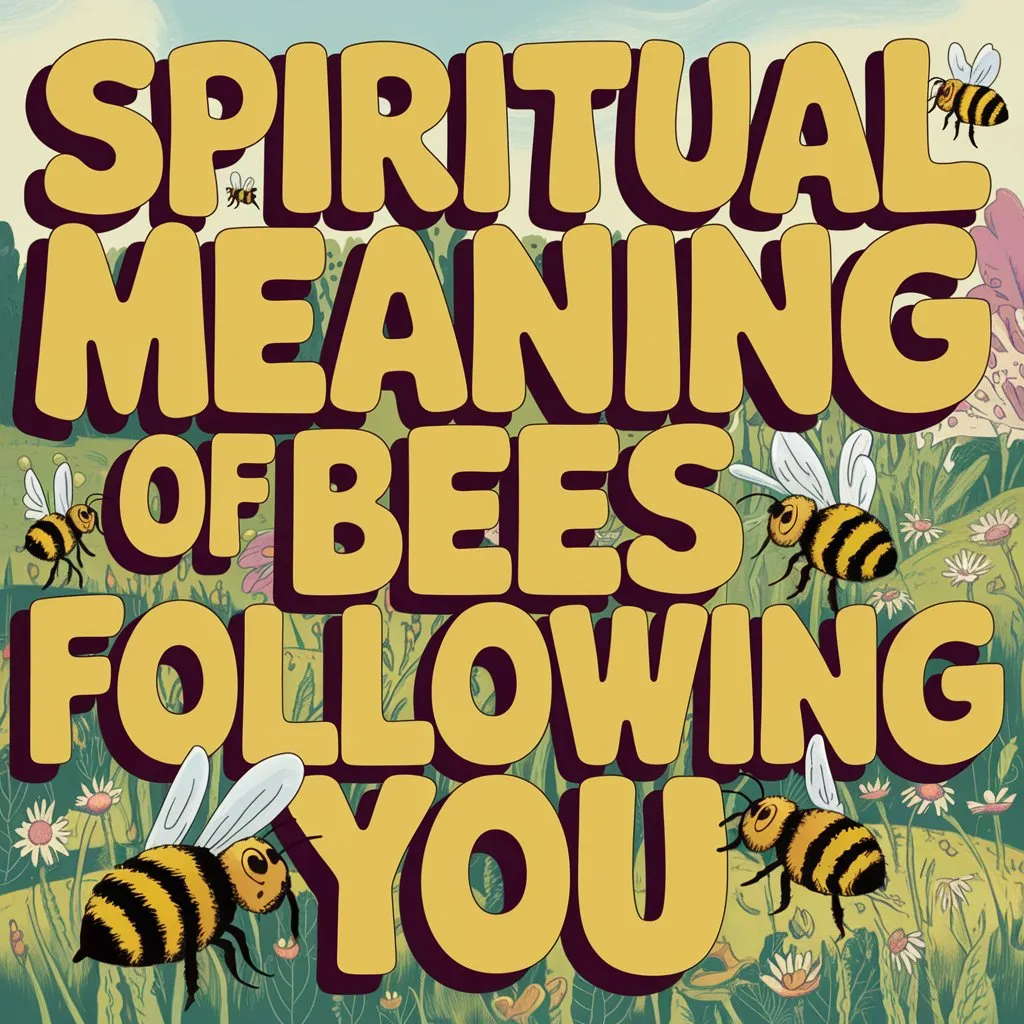 12 Spiritual Meaning of Bees Following You: Symbolism and Significance