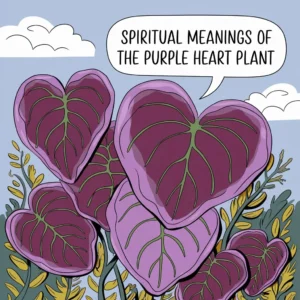 Read more about the article 12 Spiritual Meanings of the Purple Heart Plant: Love & Loyalty Unlocked