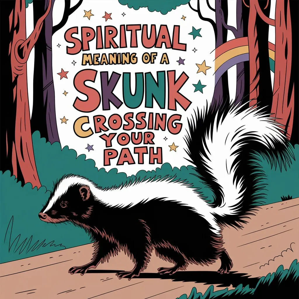 The Spiritual Meaning of a Skunk Crossing Your Path