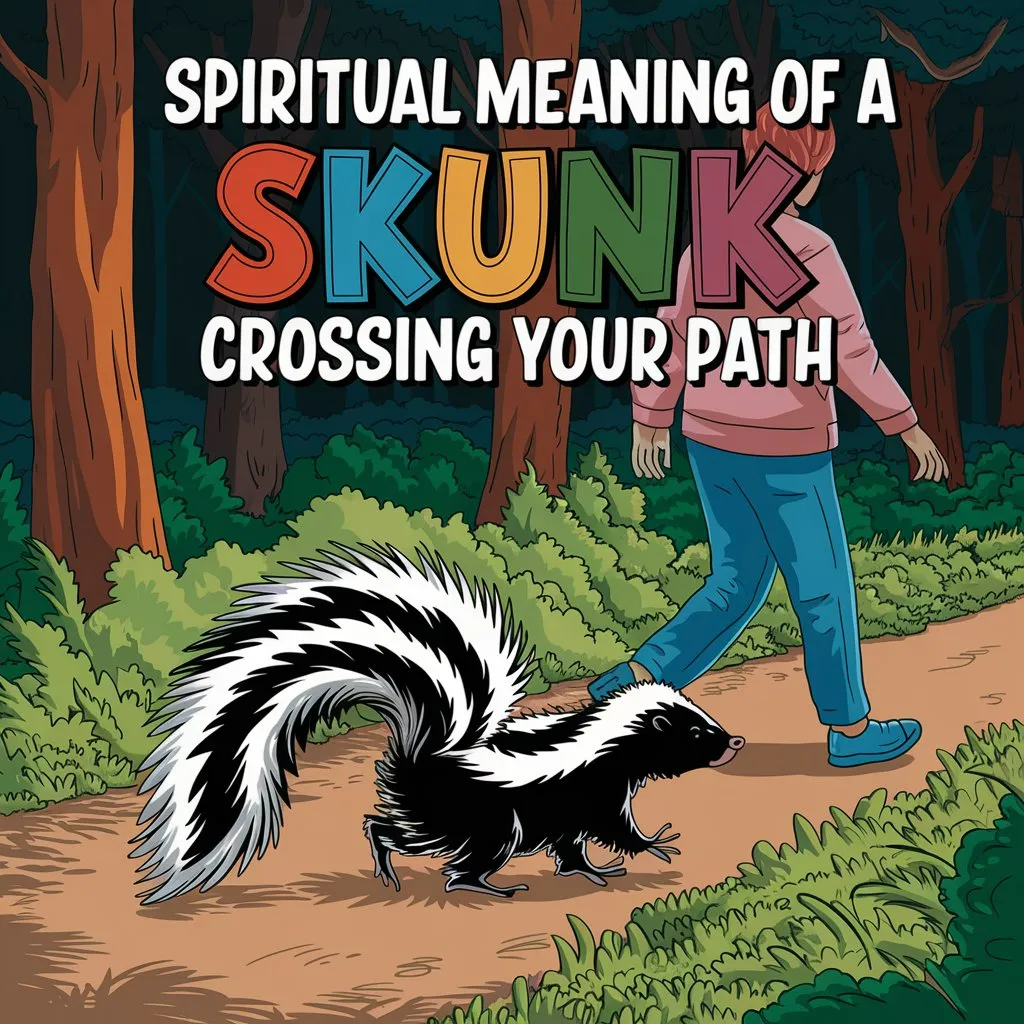 The Spiritual Meaning of a Skunk Crossing Your Path