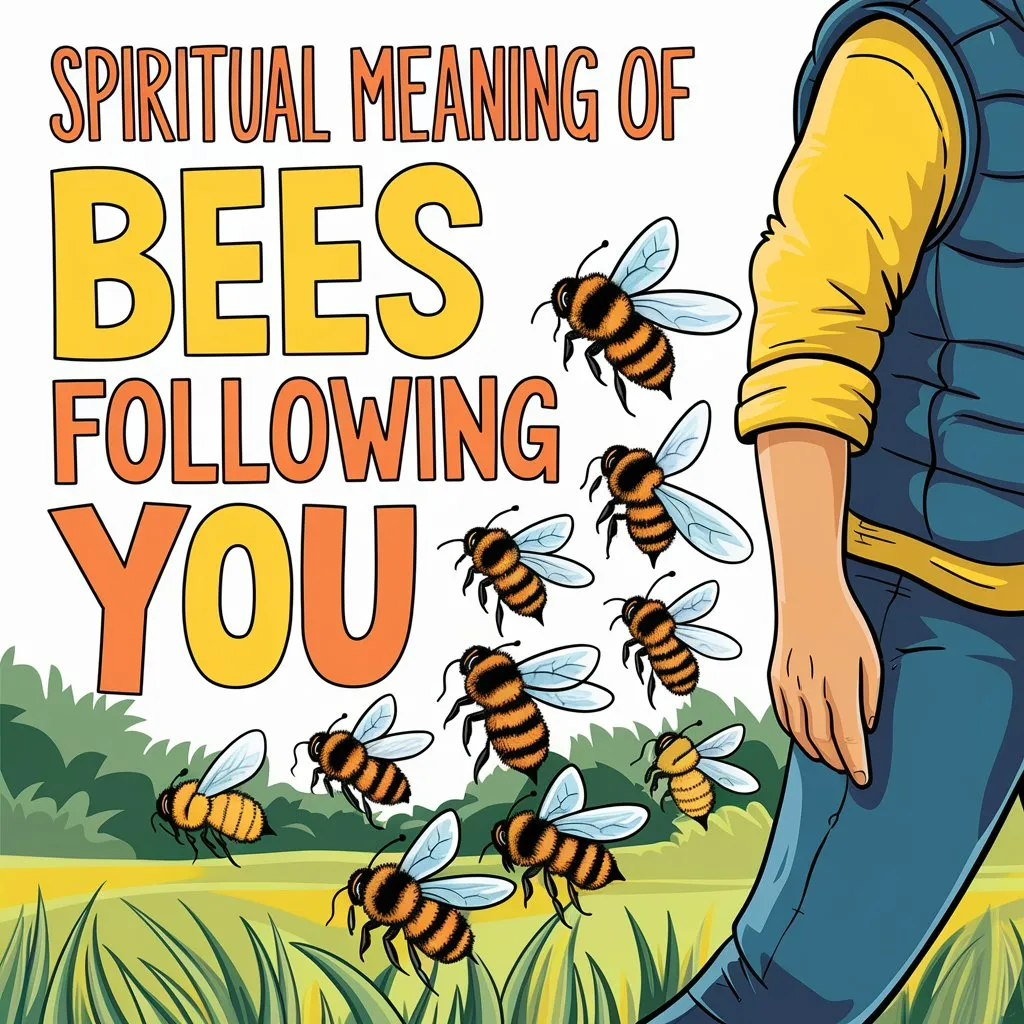 12 Spiritual Meaning of Bees Following You: Symbolism and Significance