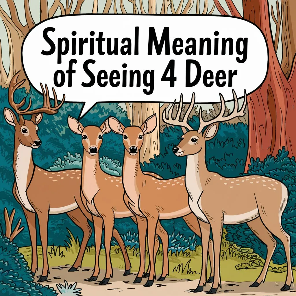 The Spiritual Meaning of Seeing 4 Deer: A Call to Connect with Nature