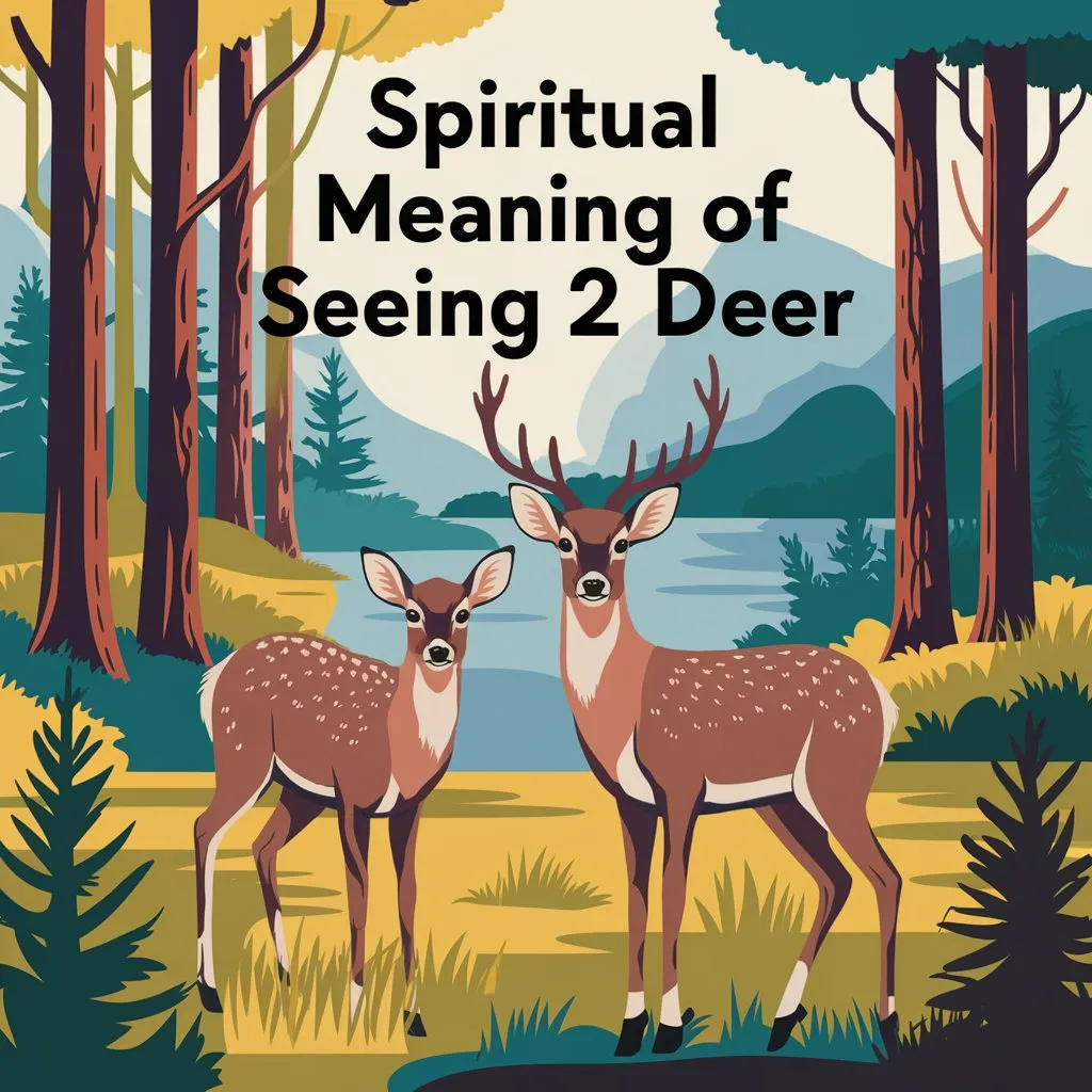 The Spiritual Meaning of Seeing 2 Deer: Guide to Inner Wisdom