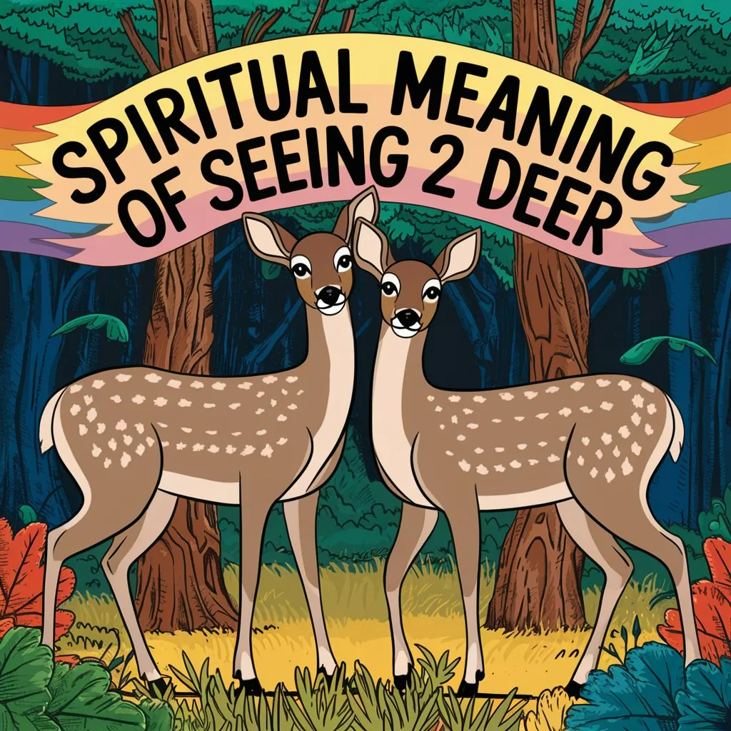 The Spiritual Meaning of Seeing 2 Deer: Guide to Inner Wisdom