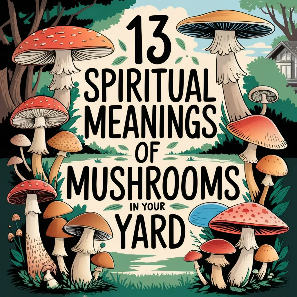 13 Spiritual Meanings of Mushrooms in Your Yard Revealed