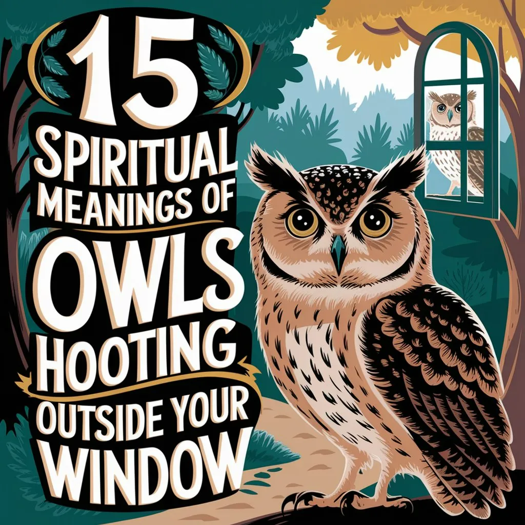 15 Spiritual Meanings of Owls Hooting Outside Your Window