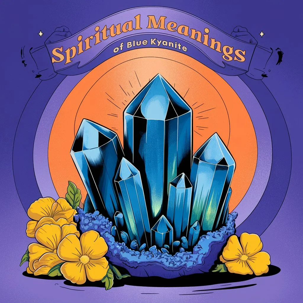 You are currently viewing 12 Spiritual Meanings of Blue Kyanite: Healing and Growth