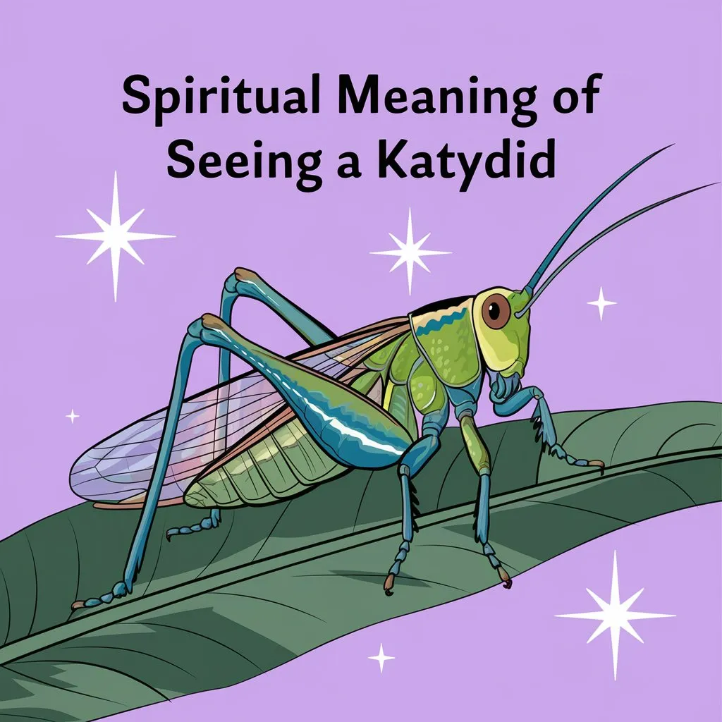 Spiritual Meaning of Seeing a Katydid: Interpreting the Signs