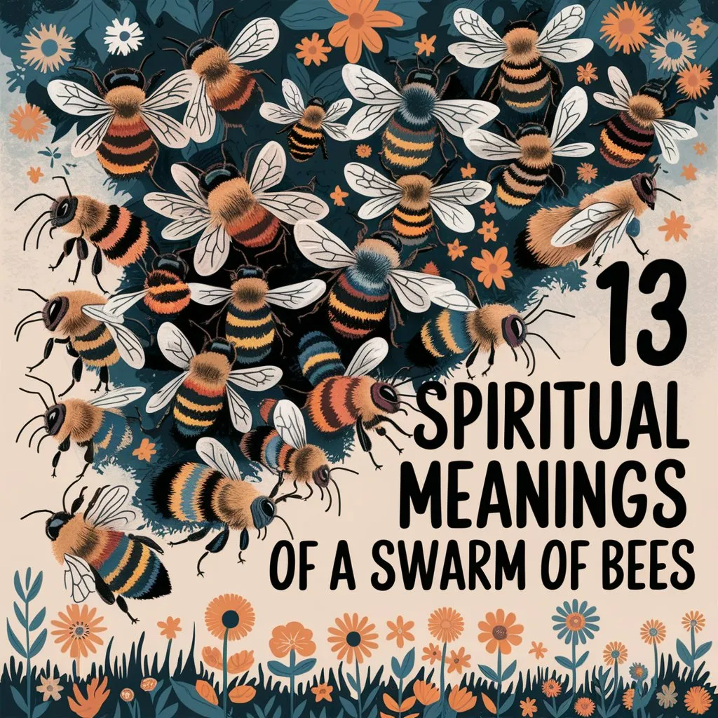 13 Spiritual Meanings of a Swarm of Bees Revealed