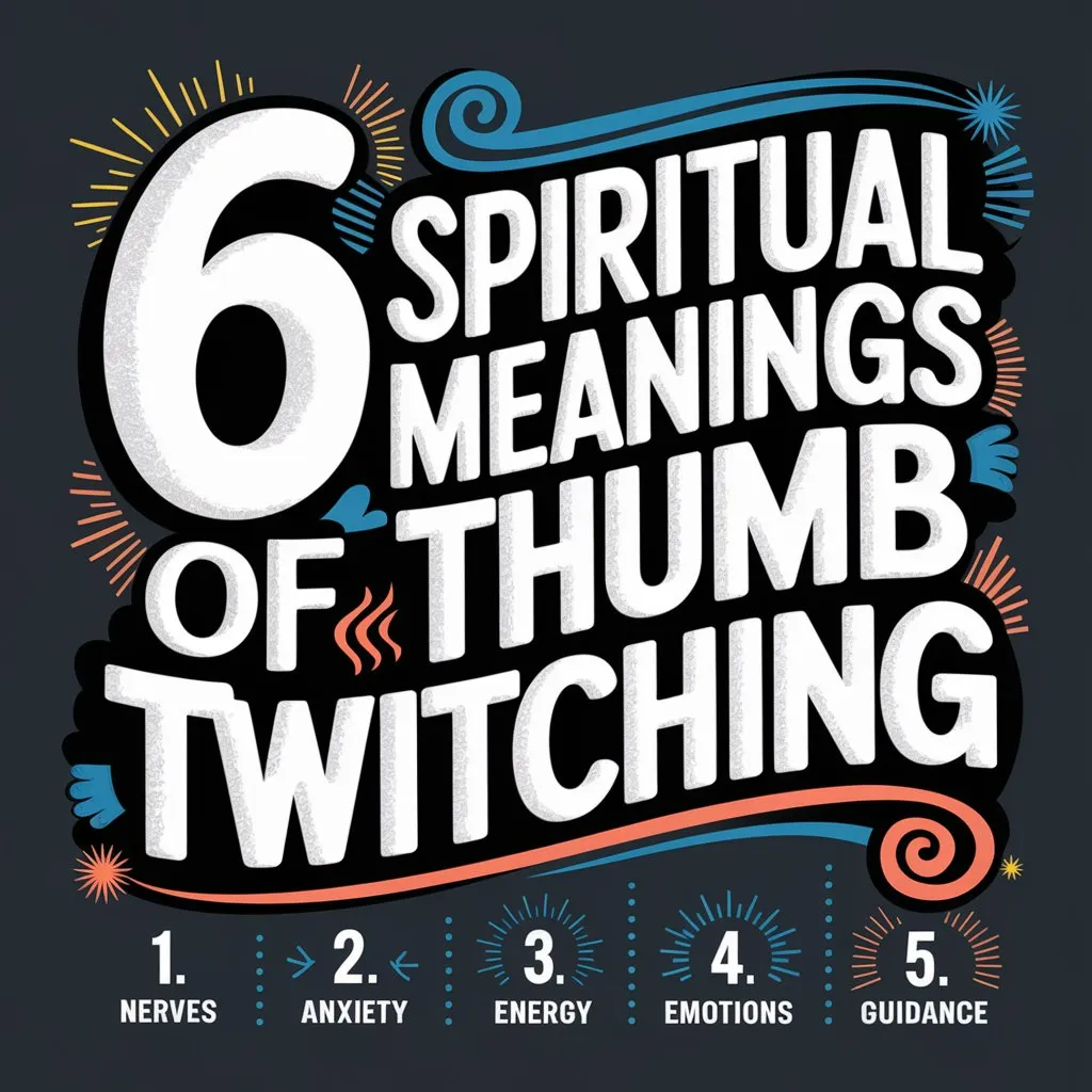 You are currently viewing 6 Spiritual Meanings of Thumb Twitching Revealed