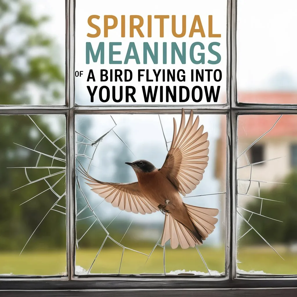 14 Spiritual Meanings of a Bird Flying Into Your Window