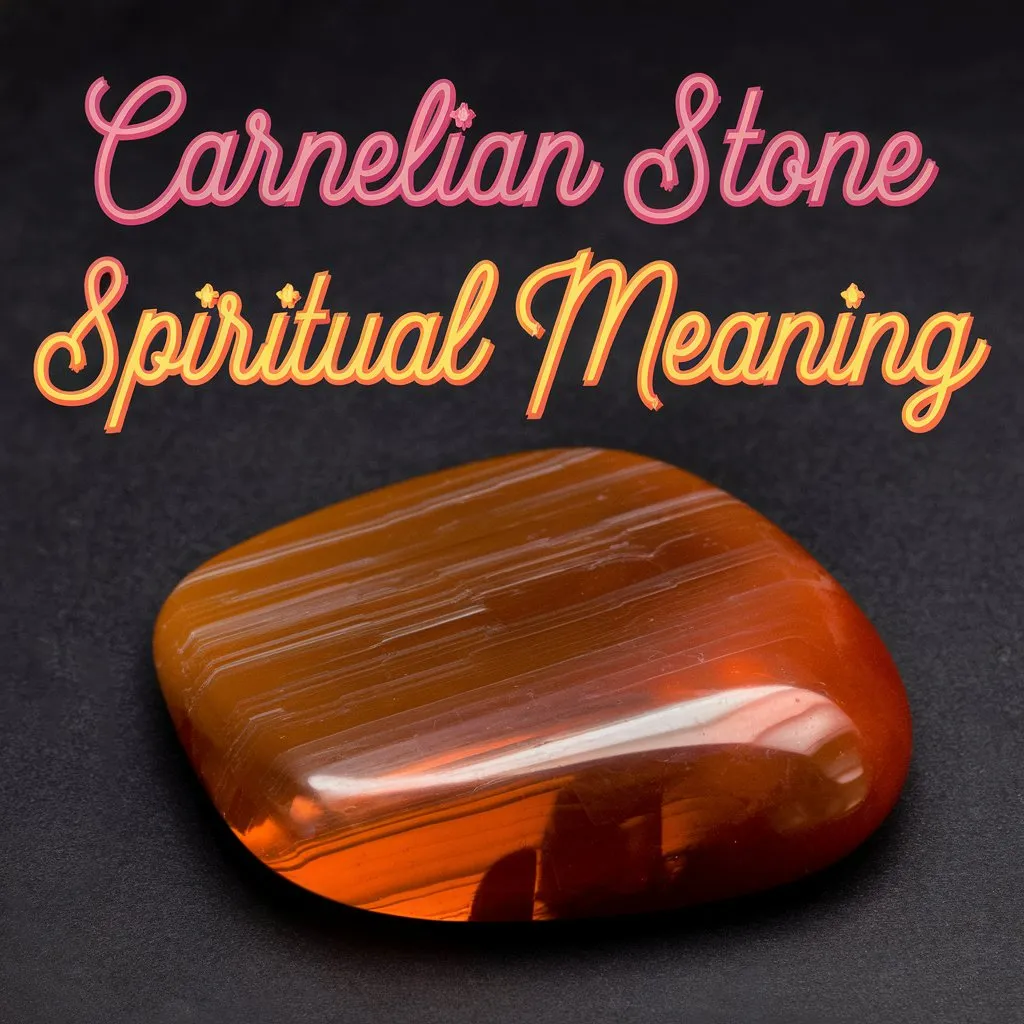 You are currently viewing Carnelian Stone Spiritual Meaning: 11 Healing Properties Revealed