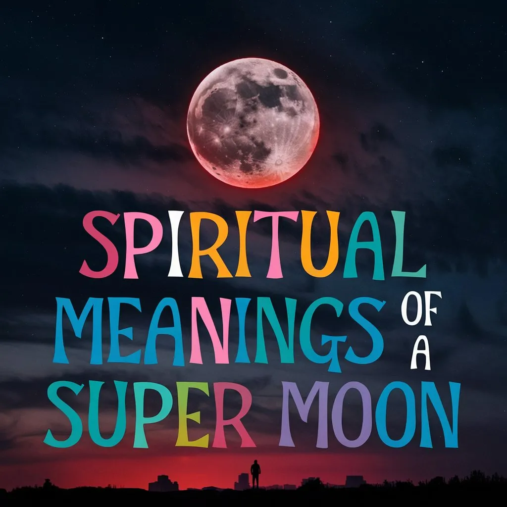 13 Spiritual Meanings of a Super Moon: Unlocking Its Power