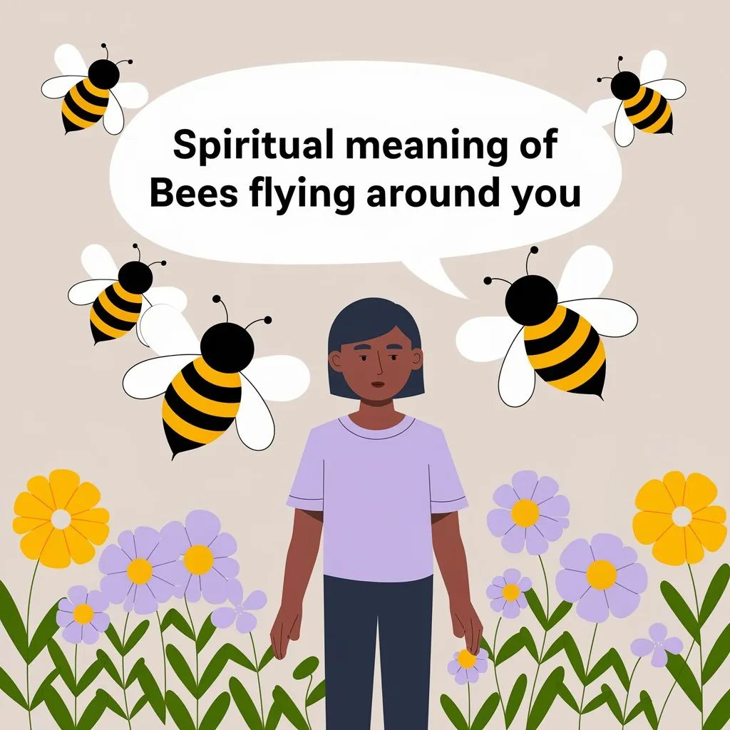 15 Spiritual Meaning of Bees Flying Around You: Spiritual Guidance