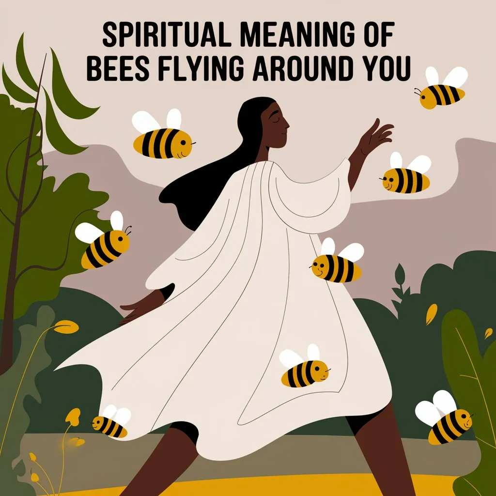 15 Spiritual Meaning of Bees Flying Around You: Spiritual Guidance