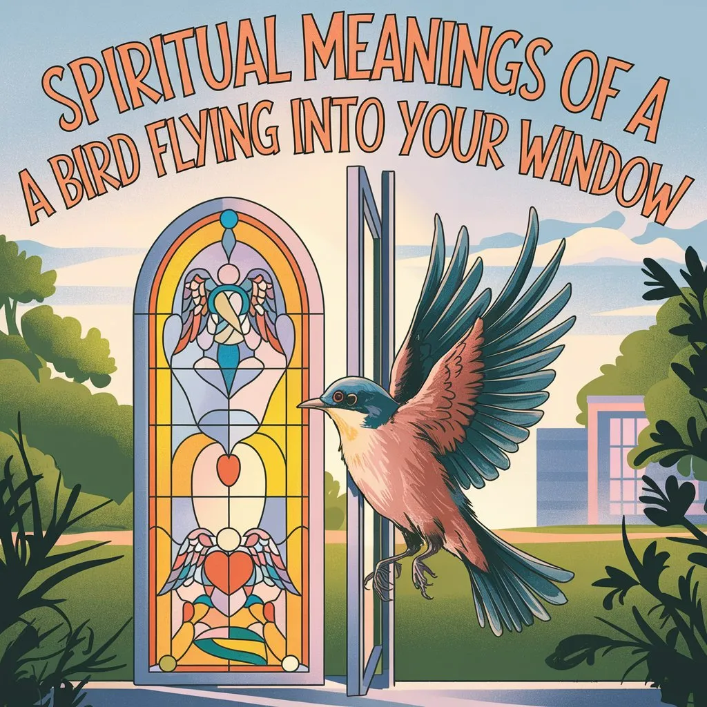 14 Spiritual Meanings of a Bird Flying Into Your Window