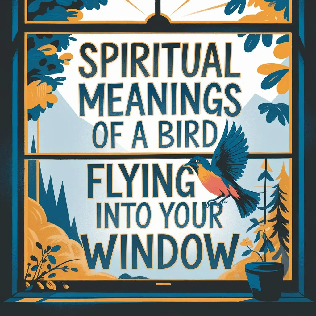 You are currently viewing 14 Spiritual Meanings of a Bird Flying Into Your Window